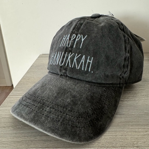 Happy Hanukkah Hat Rae Dunn - Picture 2 of 4